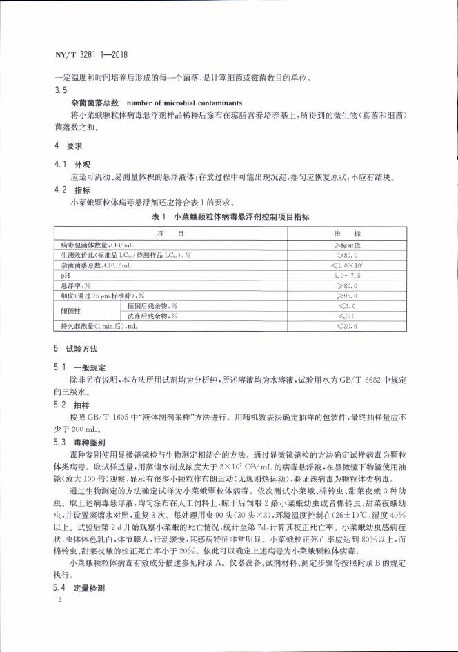 NY/T 3281.1-2018 标准预览