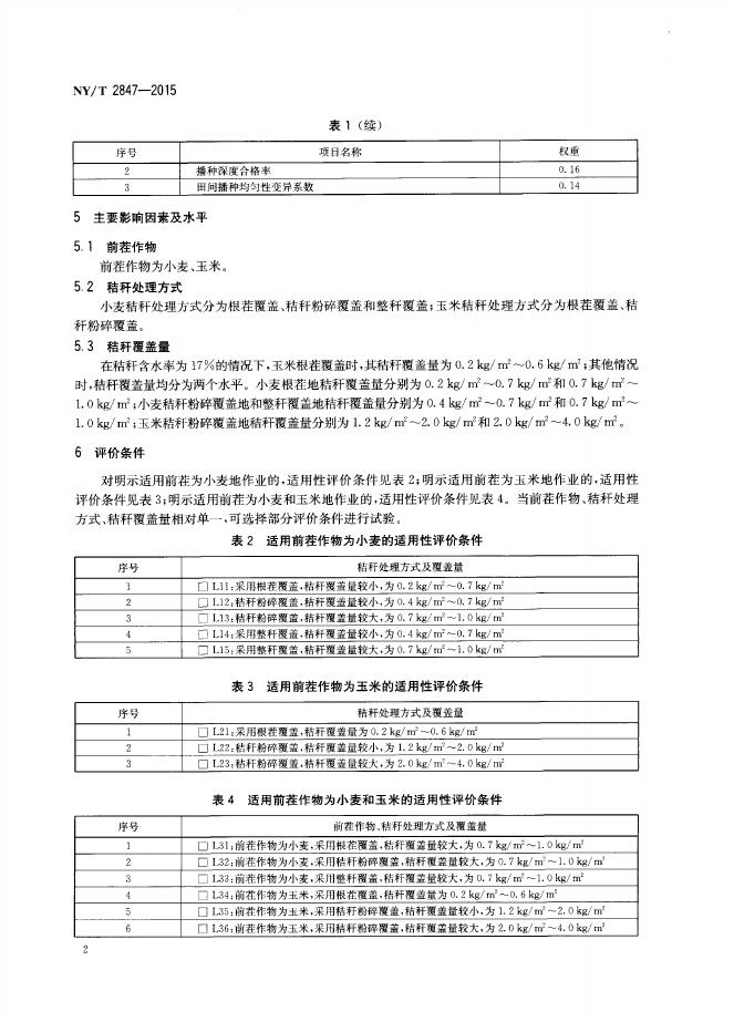 NY/T 2847-2015 标准预览