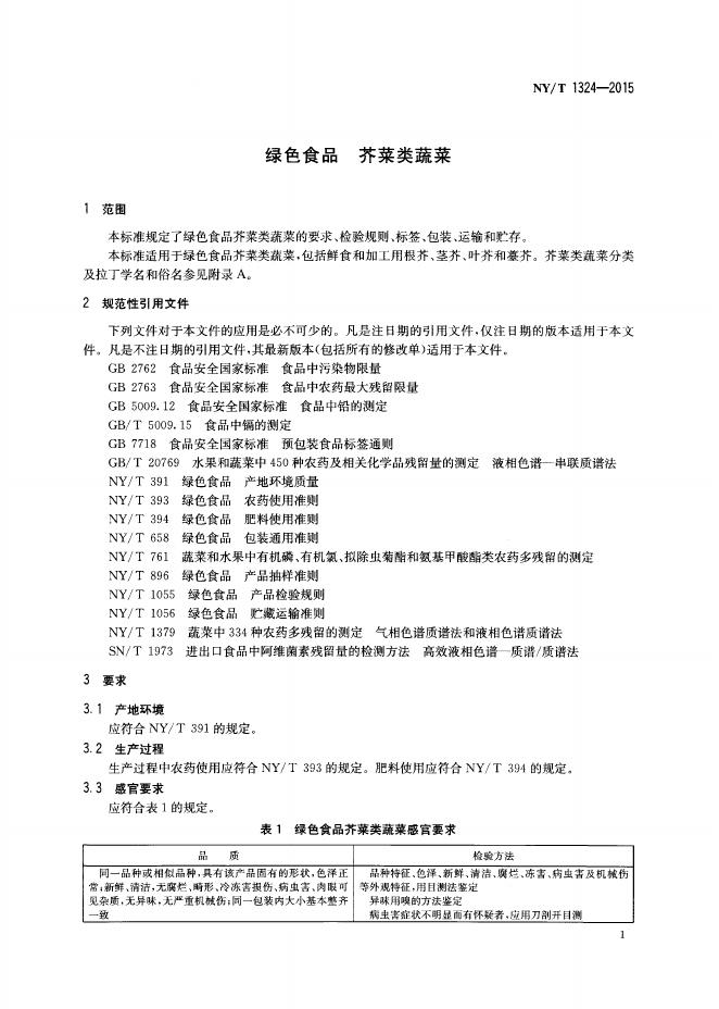 NY/T 1324-2015 标准预览