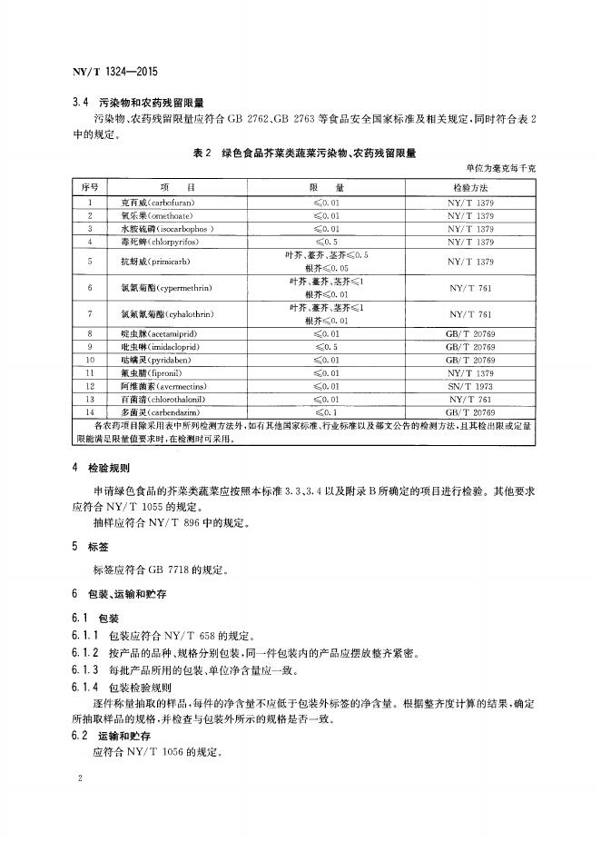 NY/T 1324-2015 标准预览