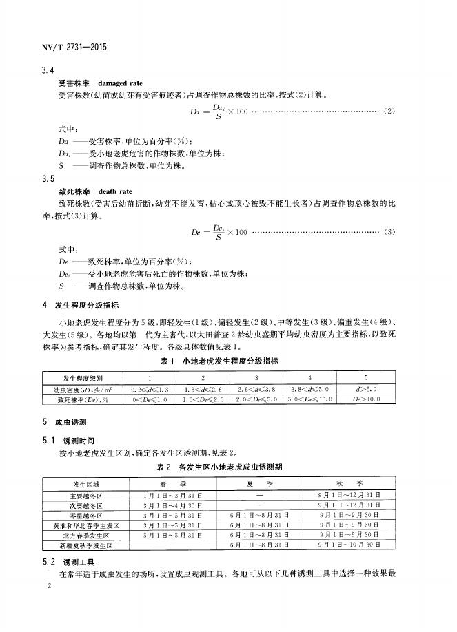 NY/T 2731-2015 标准预览