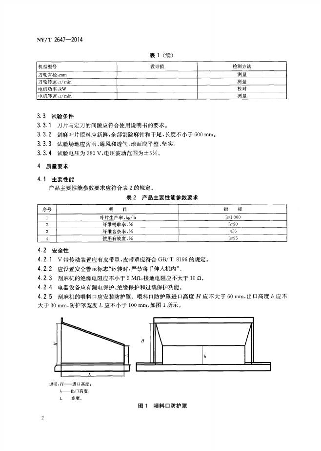 NY/T 2647-2014 标准预览