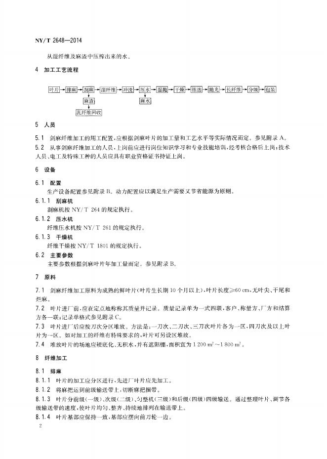 NY/T 2648-2014 标准预览