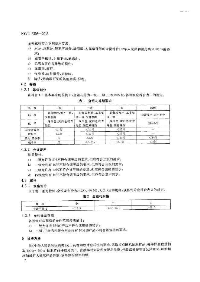 NY/T 2303-2013 标准预览