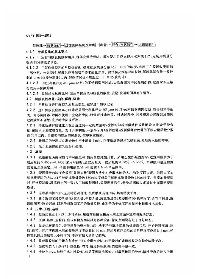 NY/T 925-2013 标准预览
