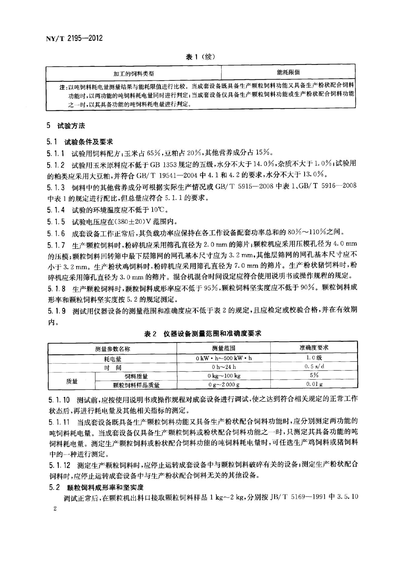 NY/T 2195-2012 标准预览