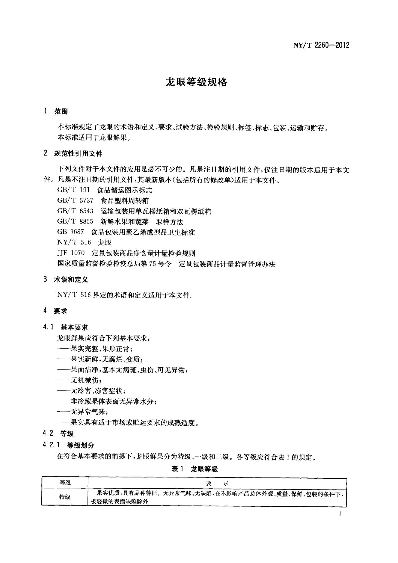NY/T 2260-2012 标准预览