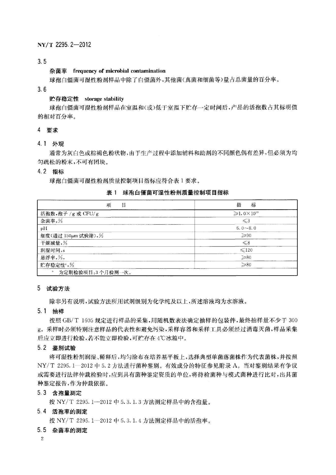 NY/T 2295.2-2012 标准预览