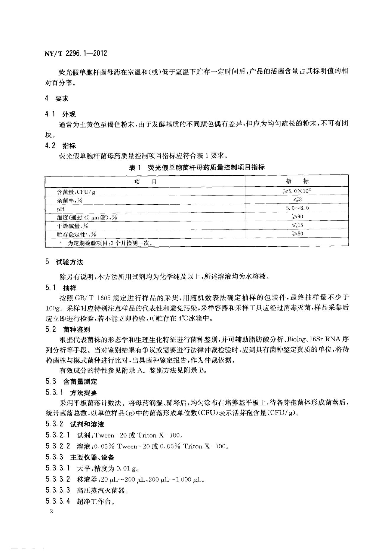NY/T 2296.1-2012 标准预览