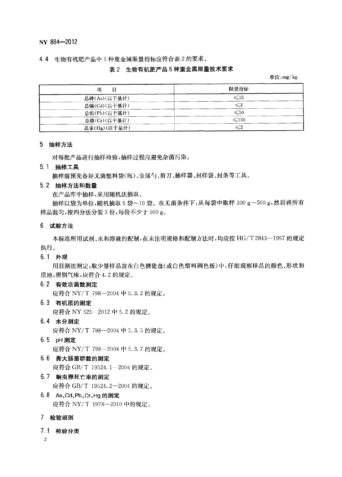 NY 884-2012 标准预览