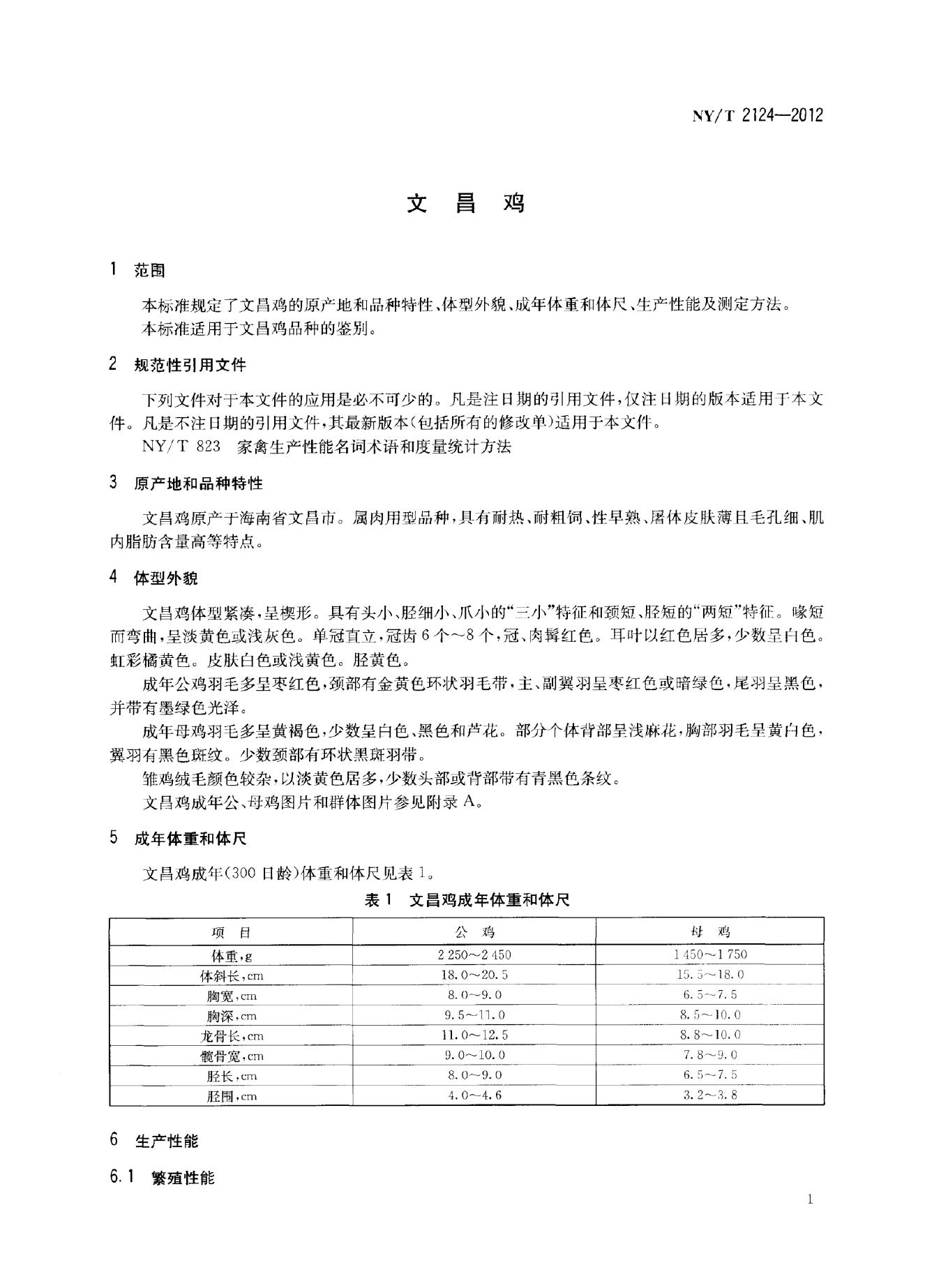 NY/T 2124-2012 标准预览