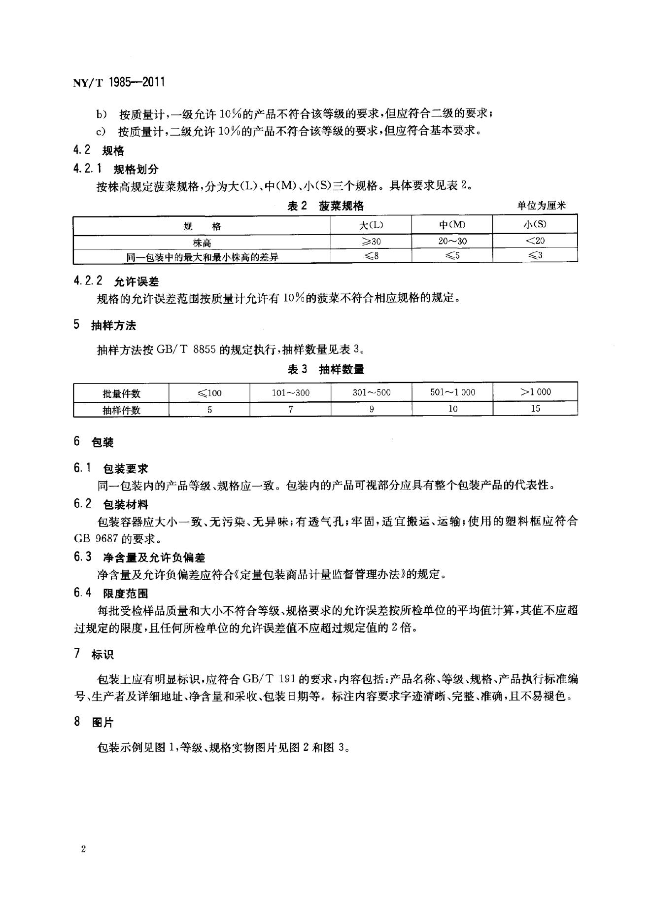 NY/T 1985-2011 标准预览