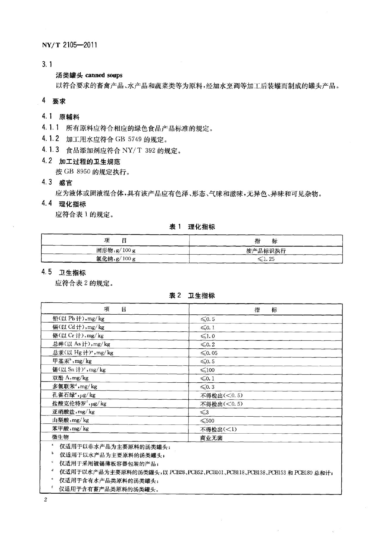 NY/T 2105-2011 标准预览
