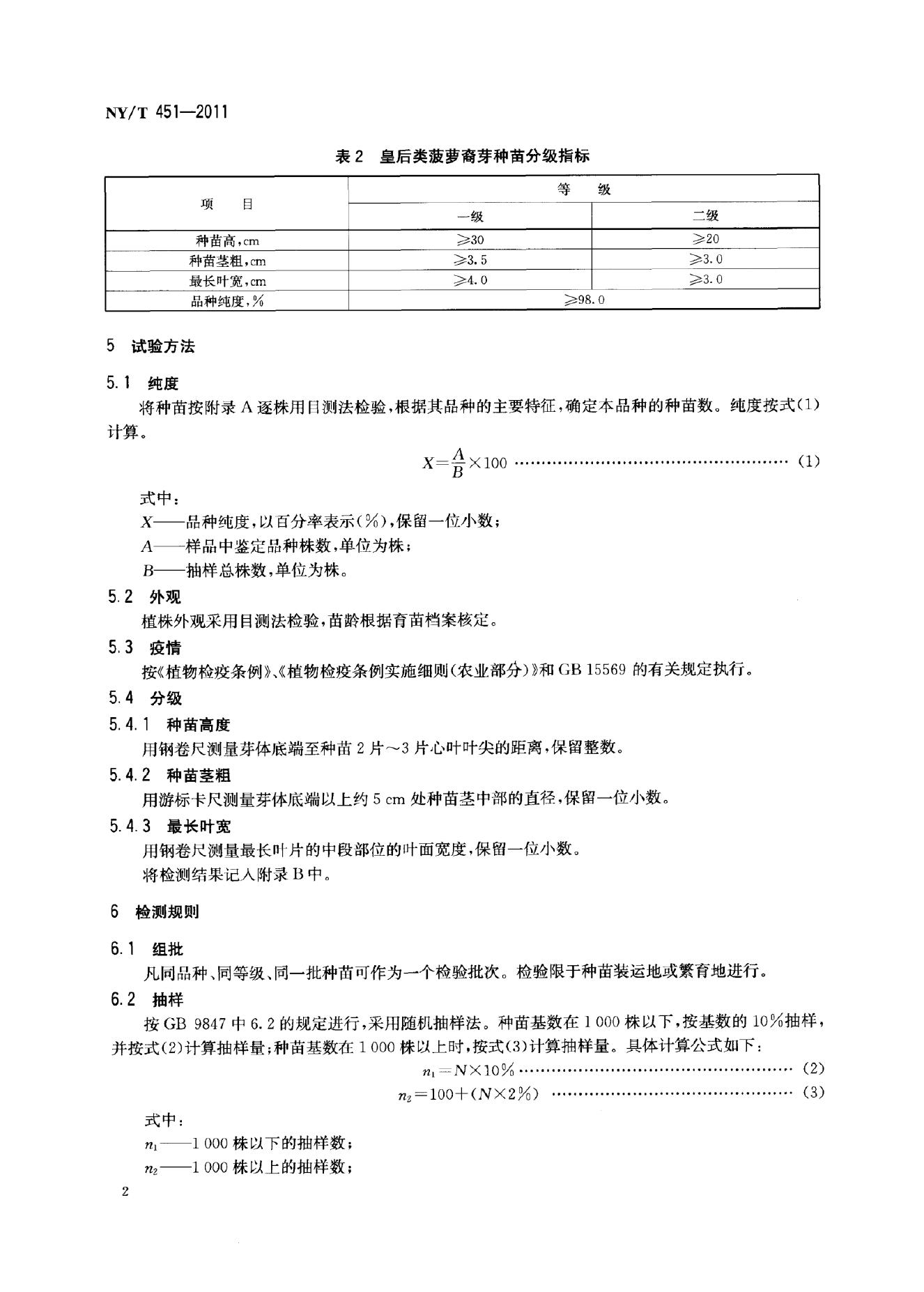 NY/T 451-2011 标准预览