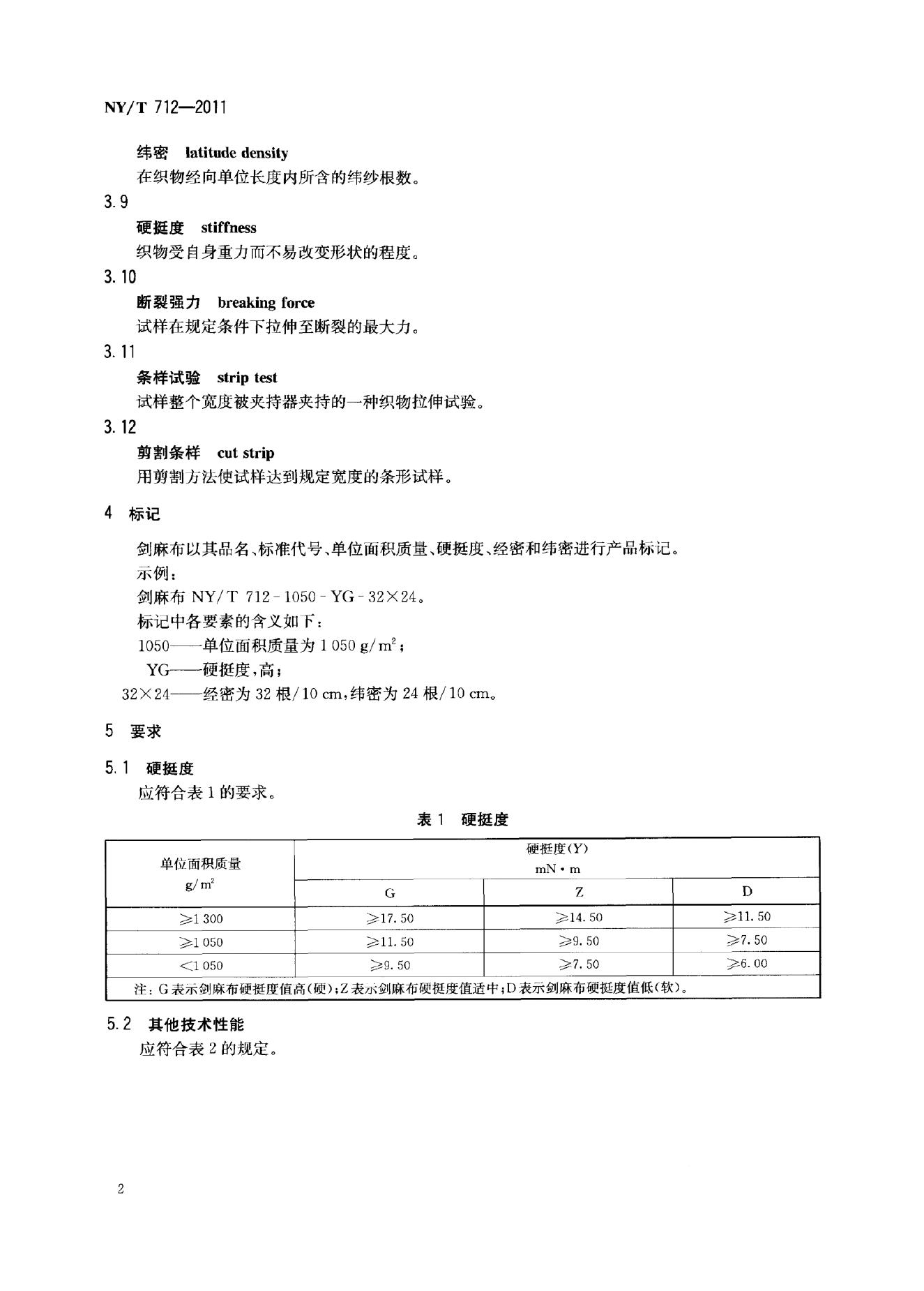 NY/T 712-2011 标准预览