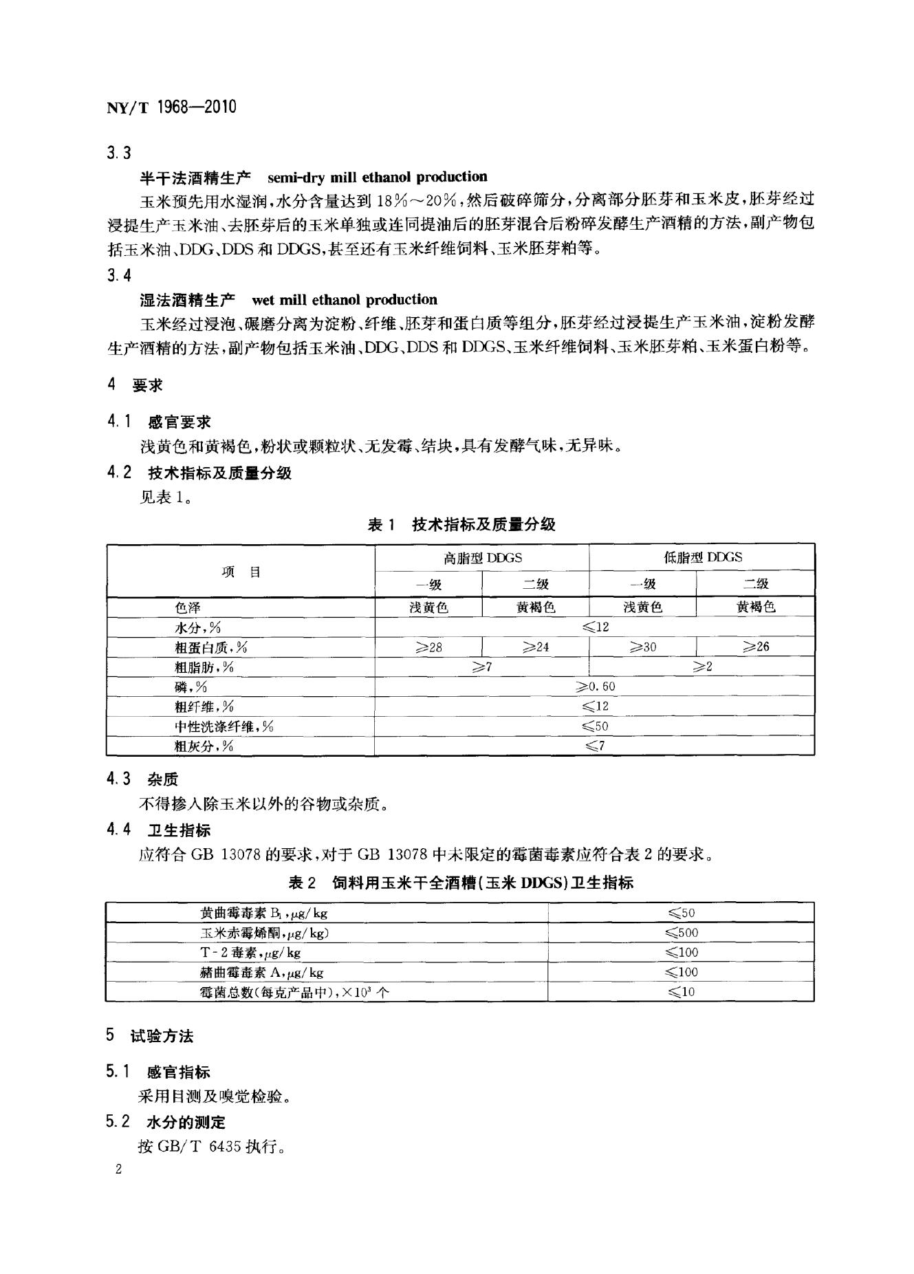 NY/T 1968-2010 标准预览