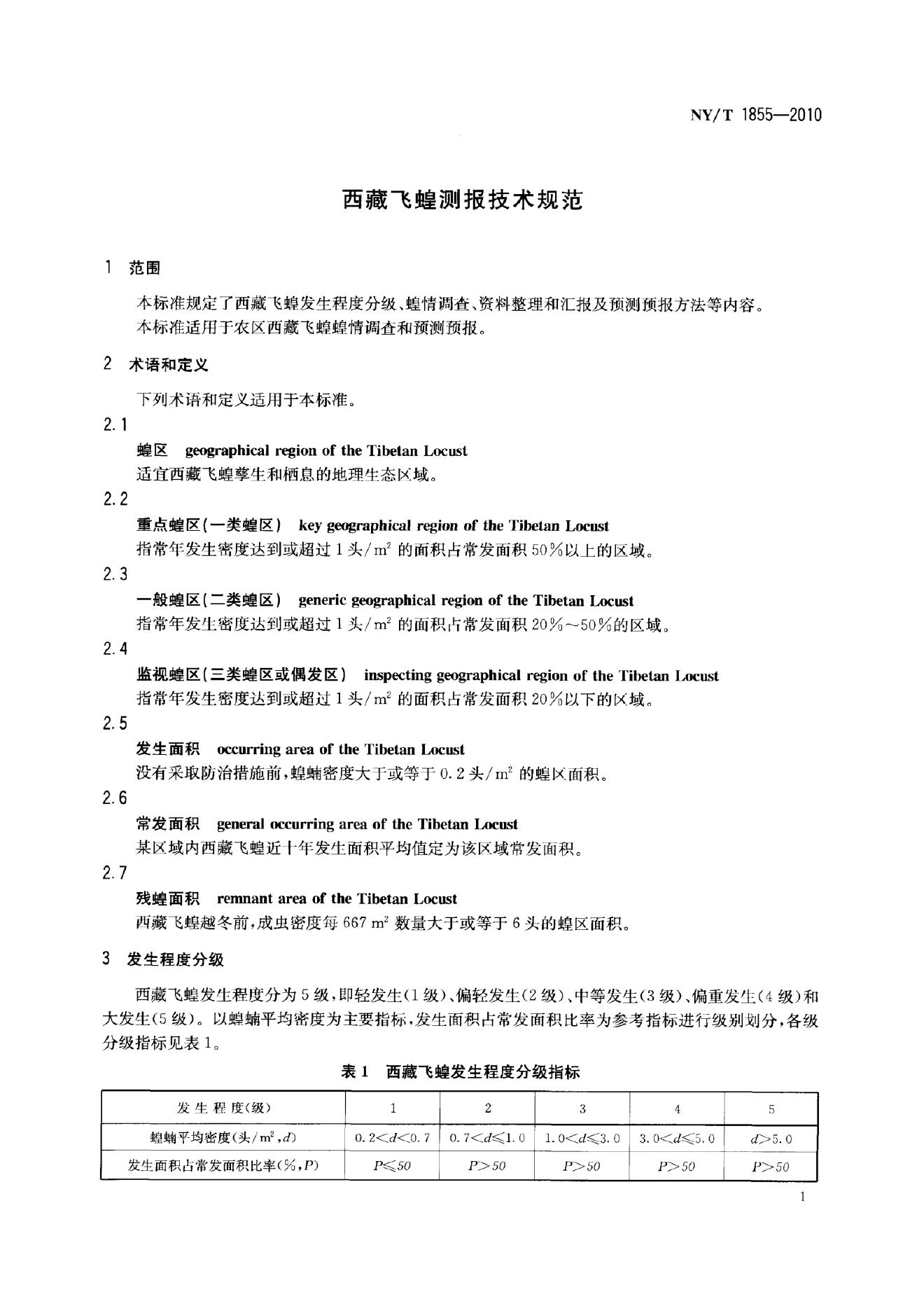 NY/T 1855-2010 标准预览