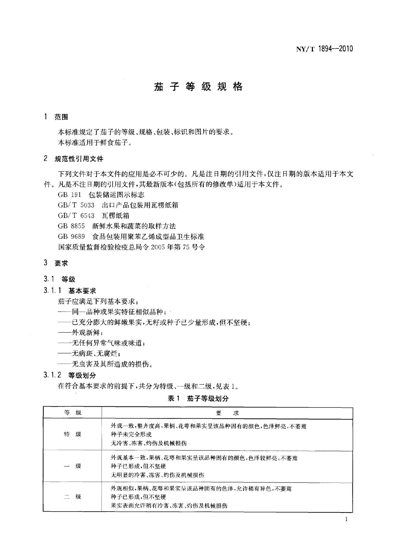 NY/T 1894-2010 标准预览