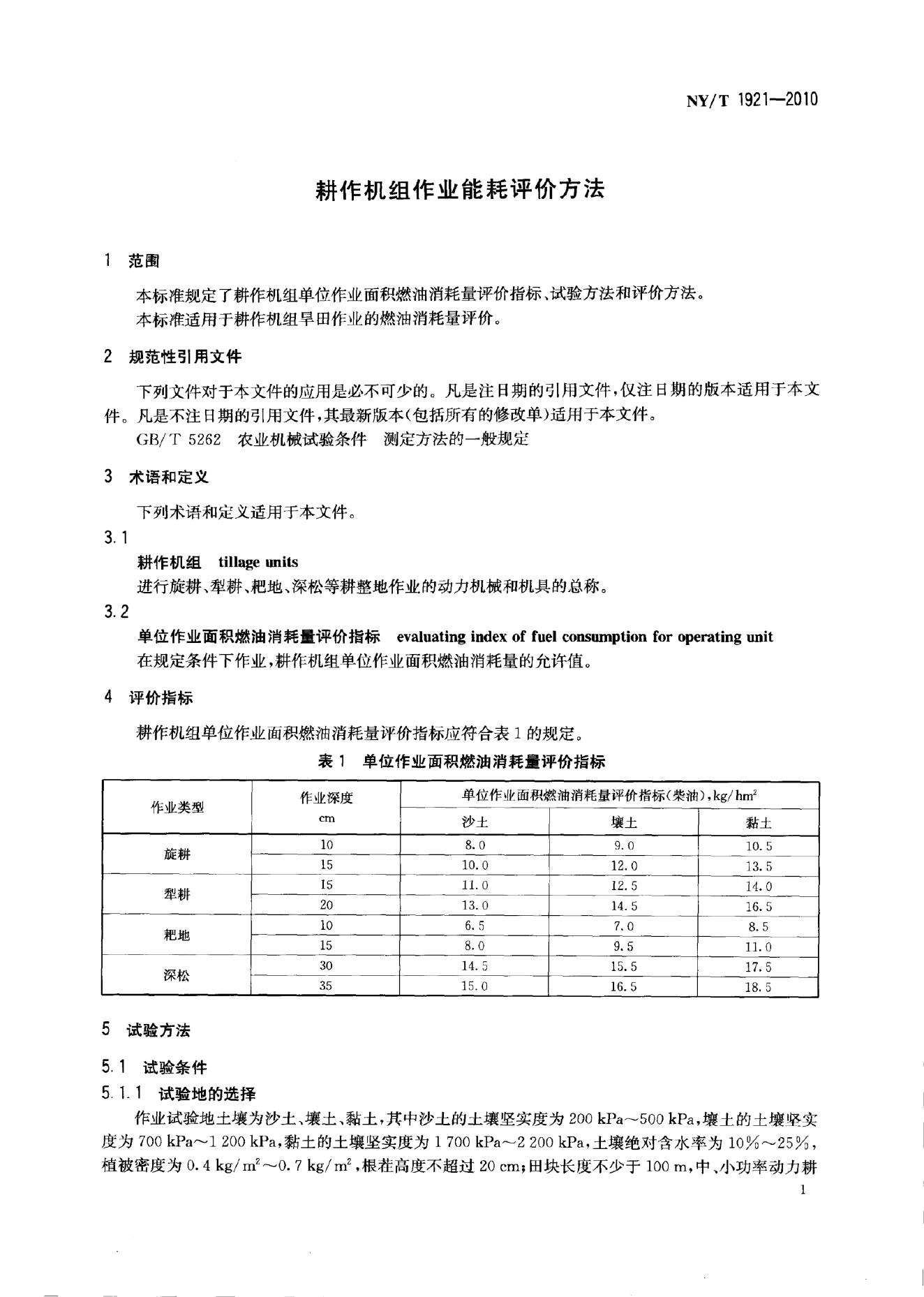 NY/T 1921-2010 标准预览
