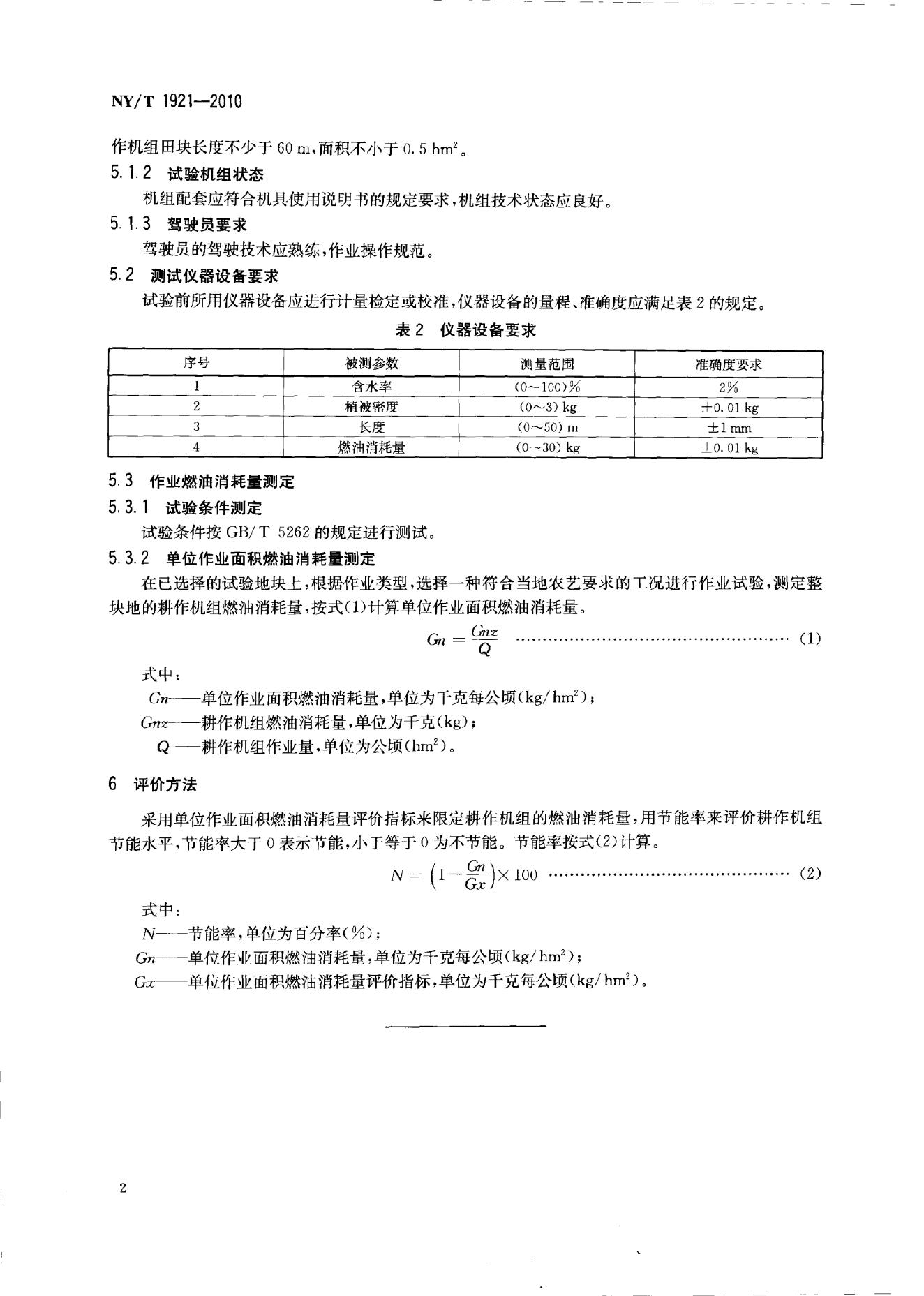 NY/T 1921-2010 标准预览