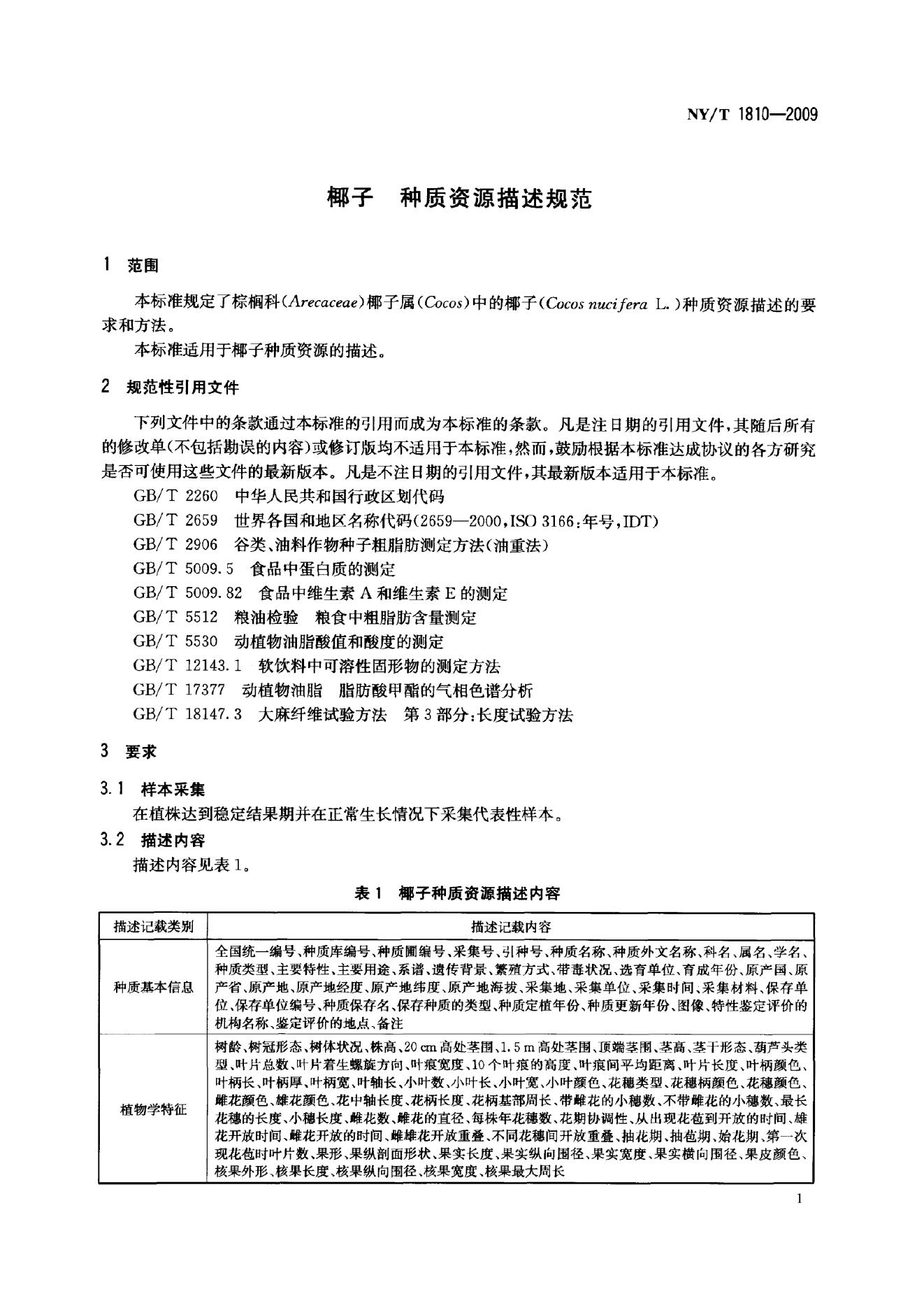 NY/T 1810-2009 标准预览