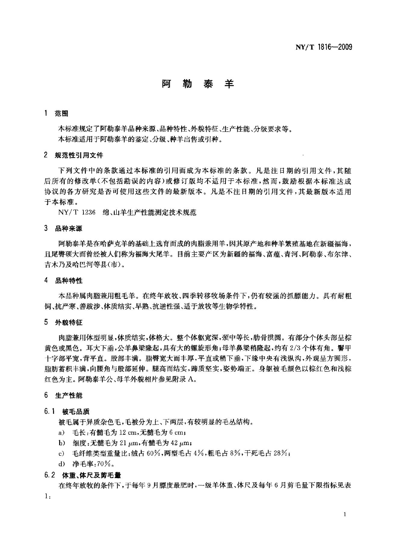 NY/T 1816-2009 标准预览