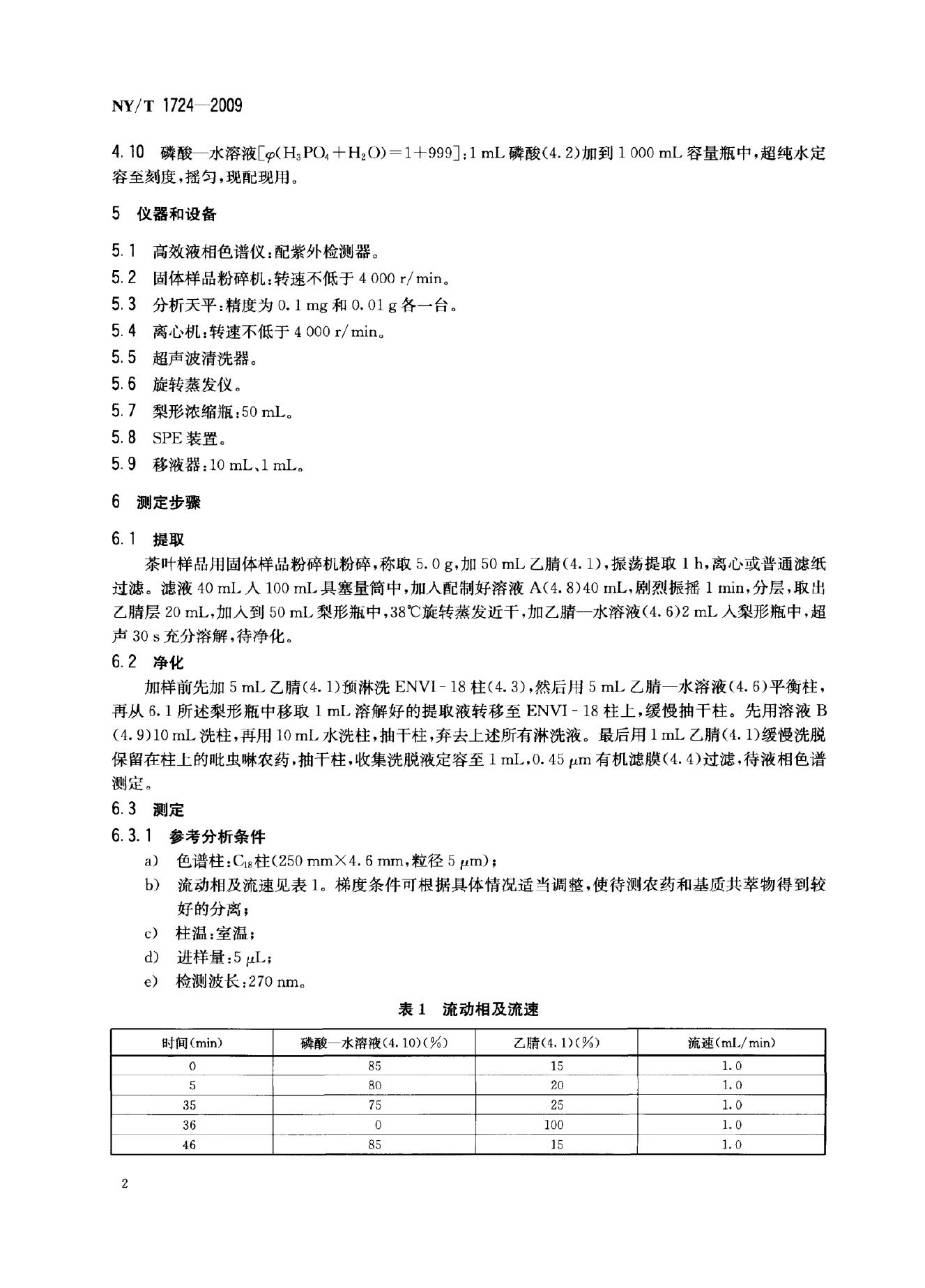 NY/T 1724-2009 标准预览