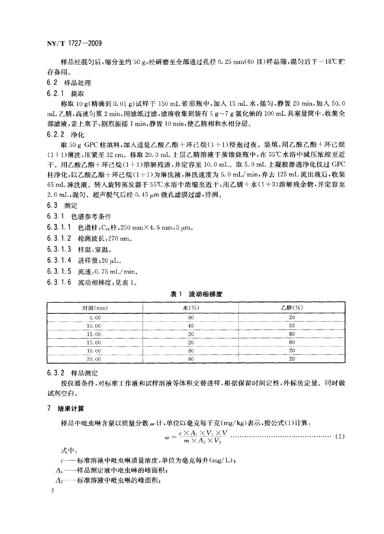 NY/T 1727-2009 标准预览
