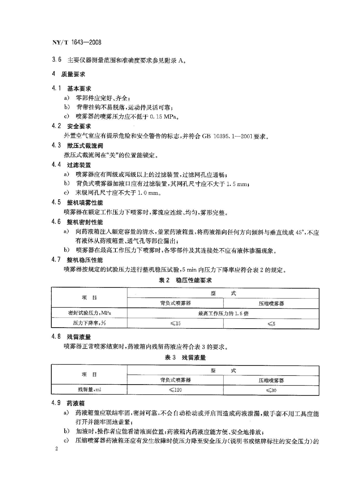 NY/T 1643-2008 标准预览