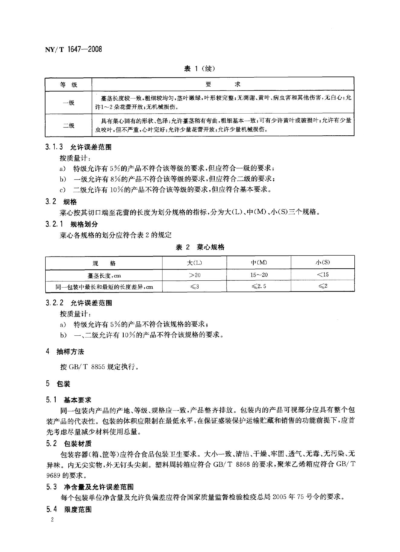 NY/T 1647-2008 标准预览