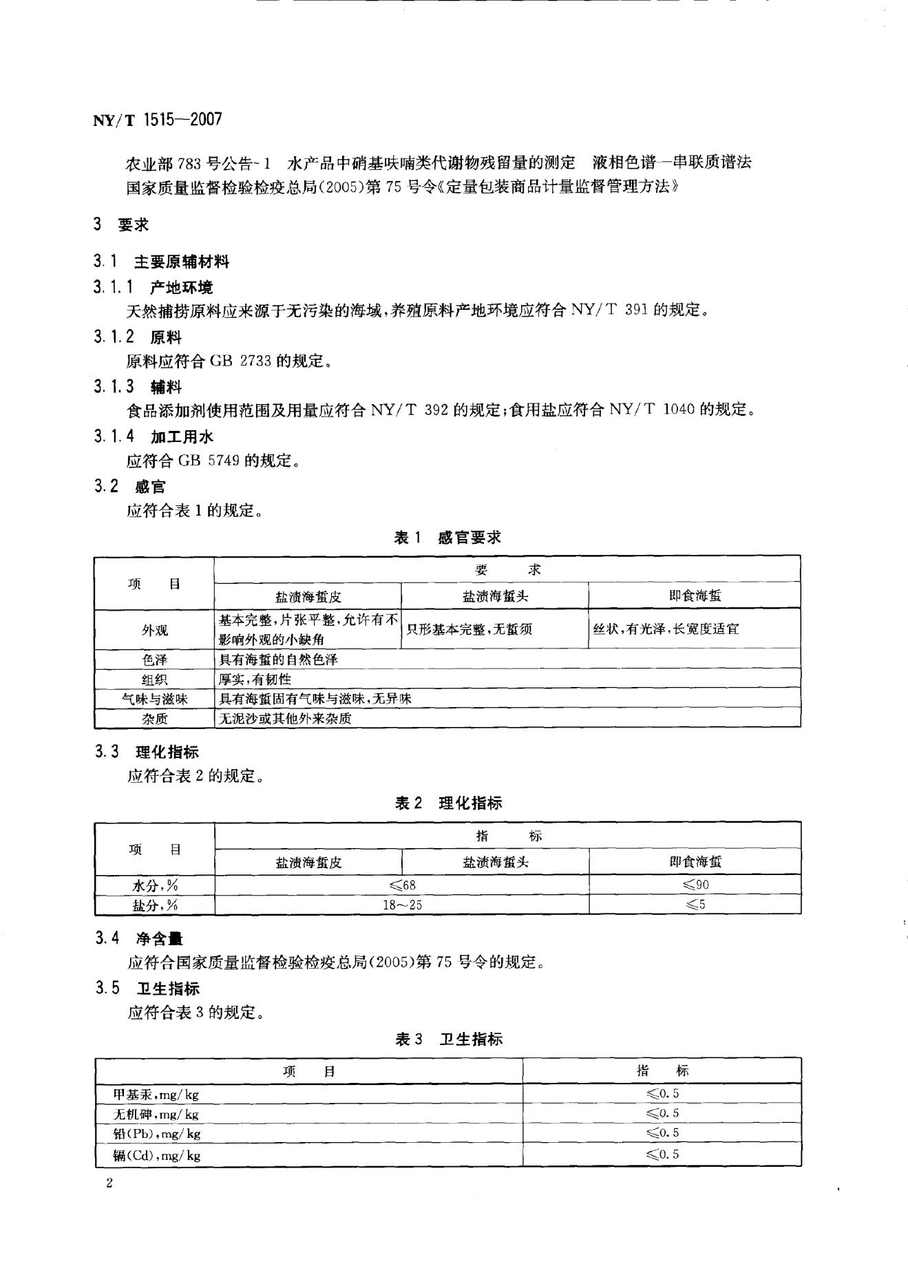 NY/T 1515-2007 标准预览