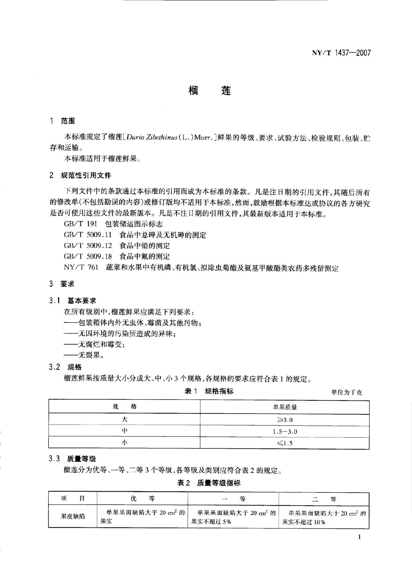 NY/T 1437-2007 标准预览
