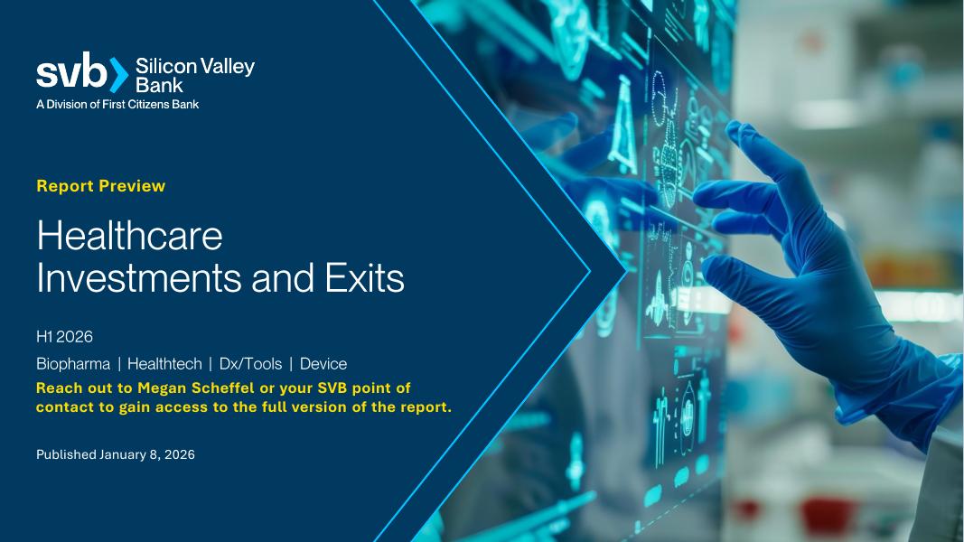 SVB硅谷银行：2026年第一季度医疗保健投资与退出报告（英文版）