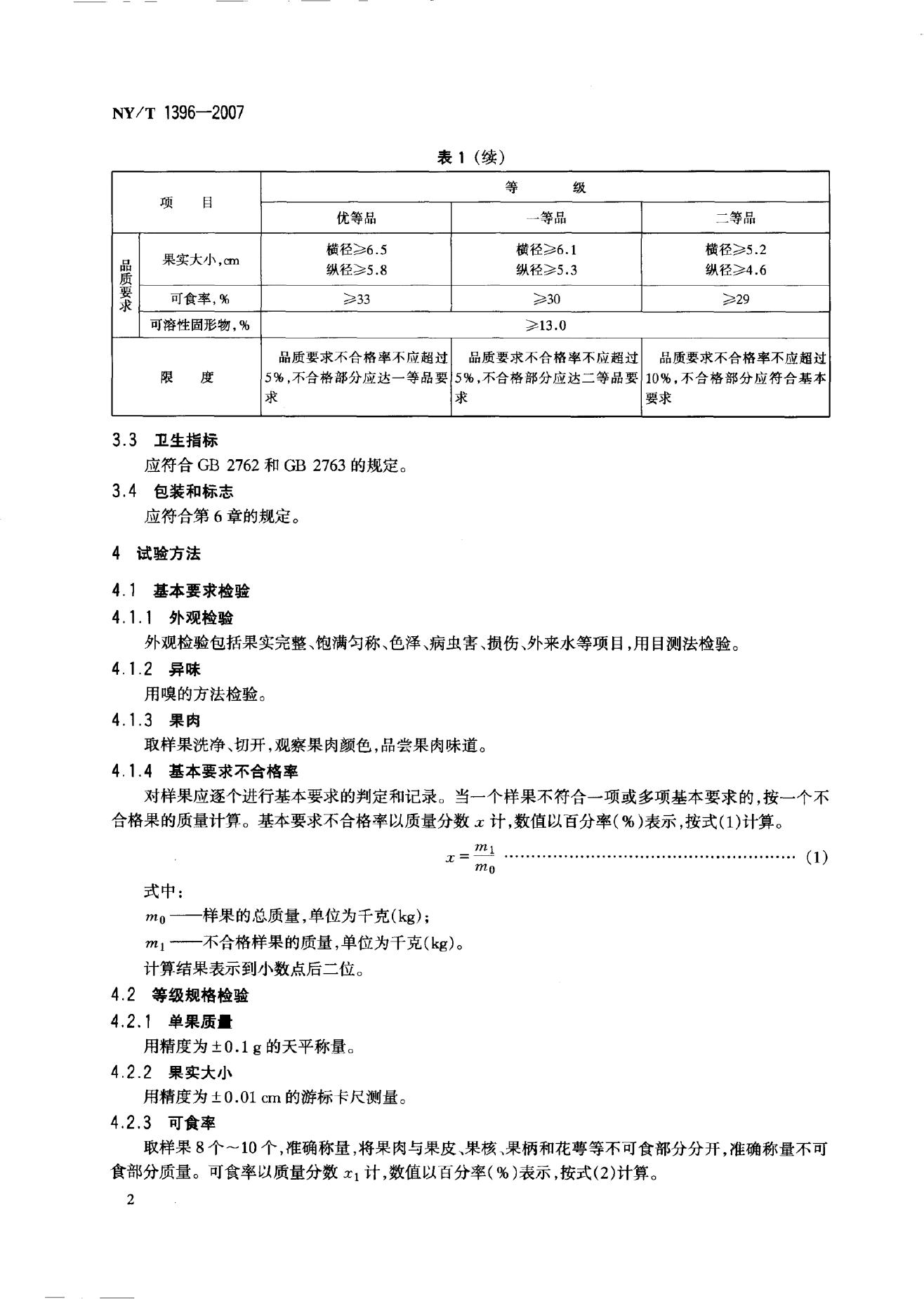 NY/T 1396-2007 标准预览