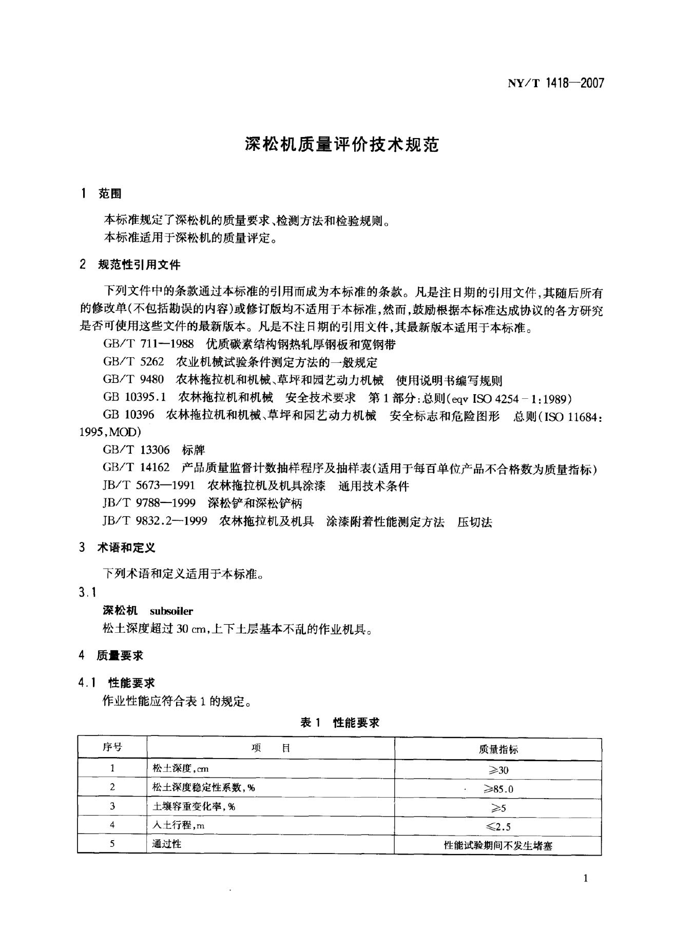 NY/T 1418-2007 标准预览