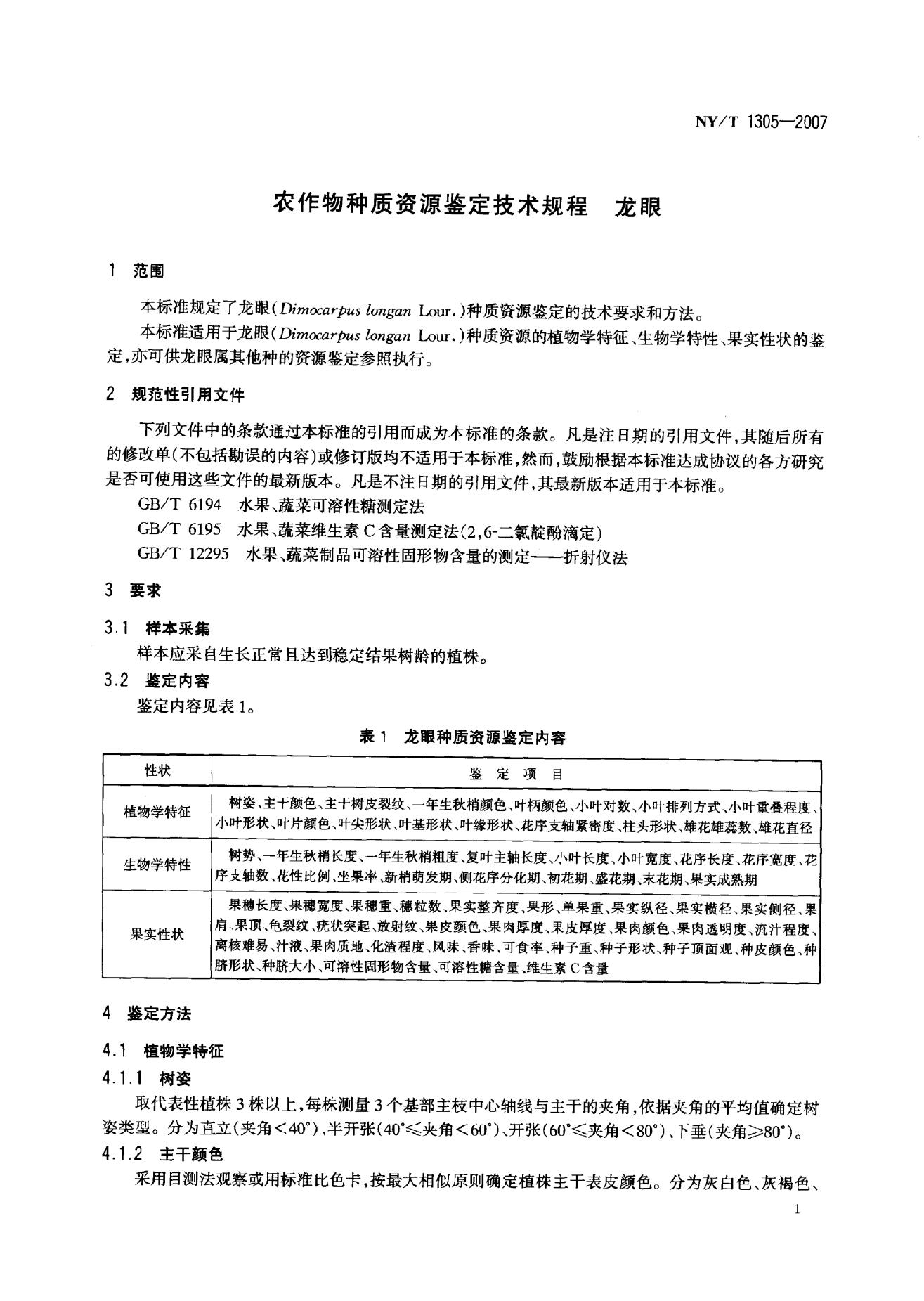 NY/T 1305-2007 标准预览