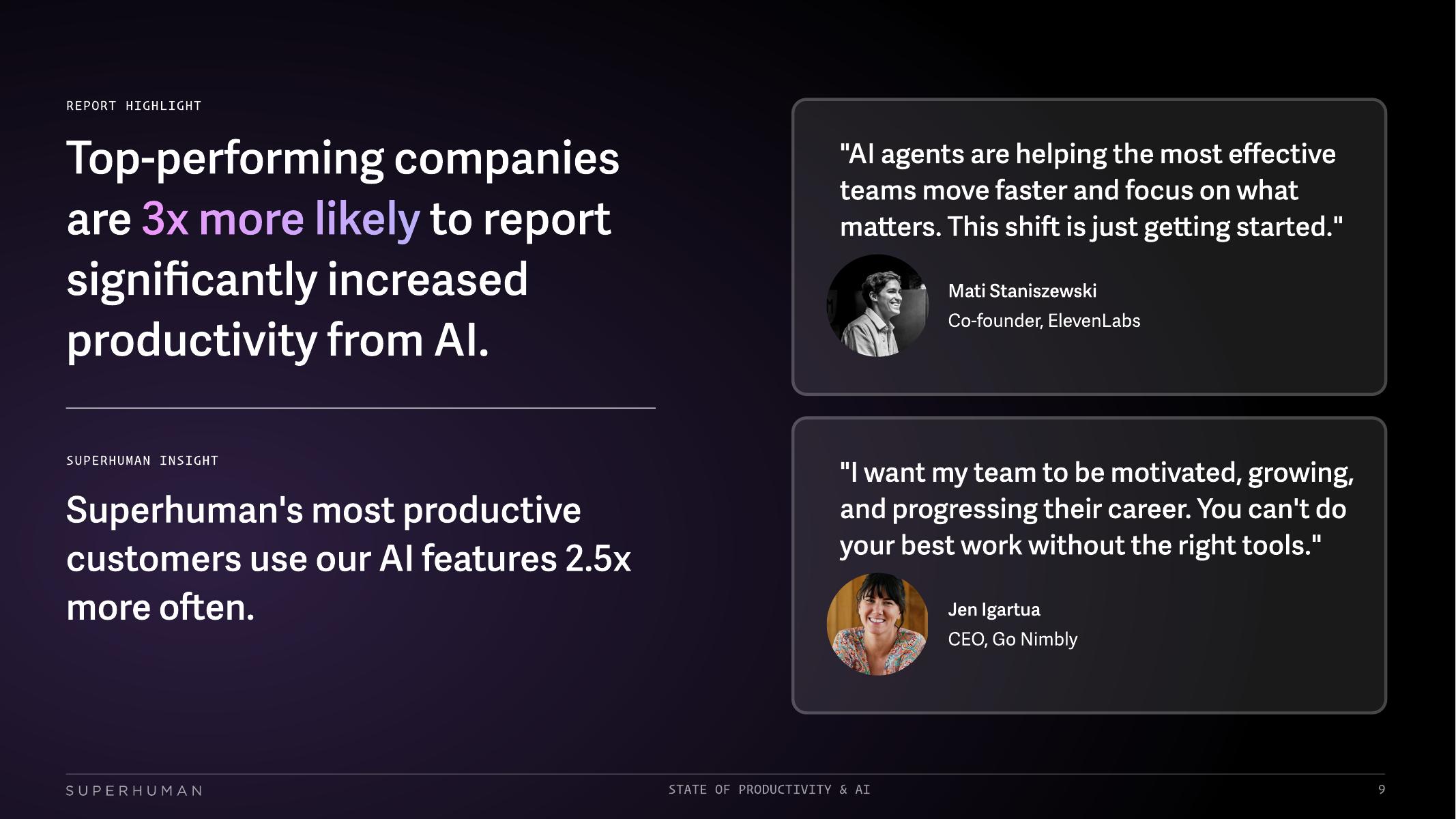 Superhuman：2025年生产力&人工智能状况报告：高绩效者如何引领AI革命（英文版）_第9页