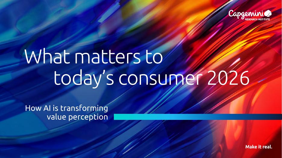 凯捷Capgemini：2026年消费品零售行业全球消费者行为趋势报告（英文版）