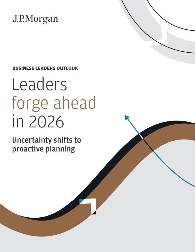 摩根大通：2026年商业领袖展望报告：笃行致远 应变于新（英文版）