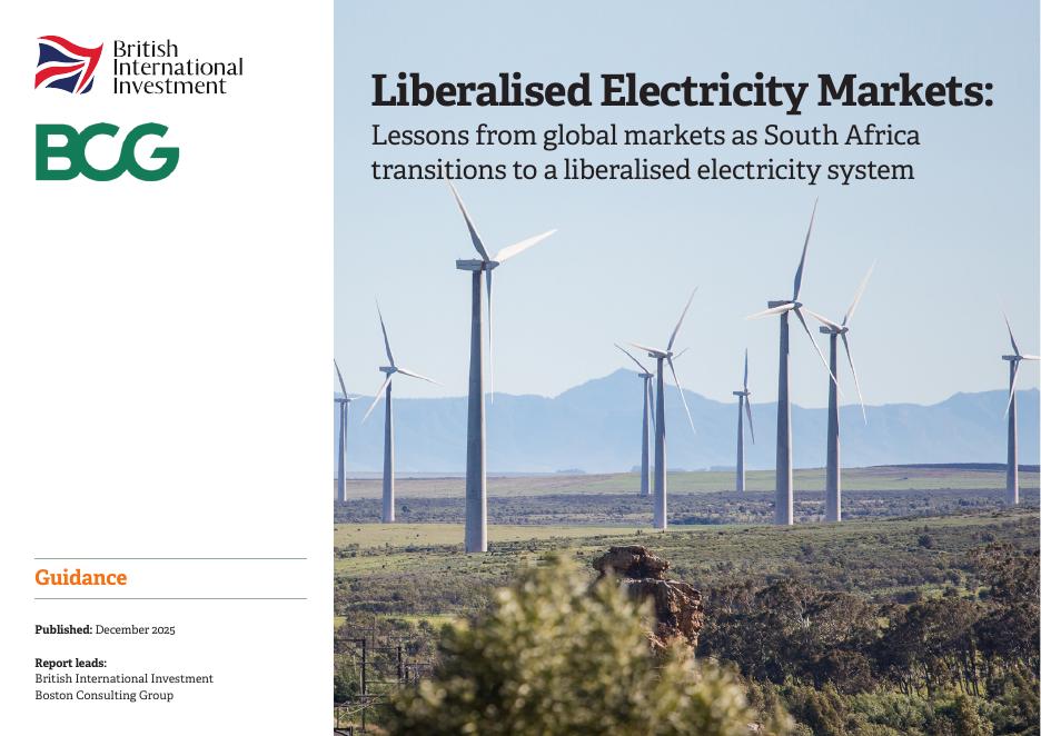 BCG波士顿咨询&BII：2025年电力市场自由化路径：全球经验启示与南非转型实践研究报告（英文版）海报