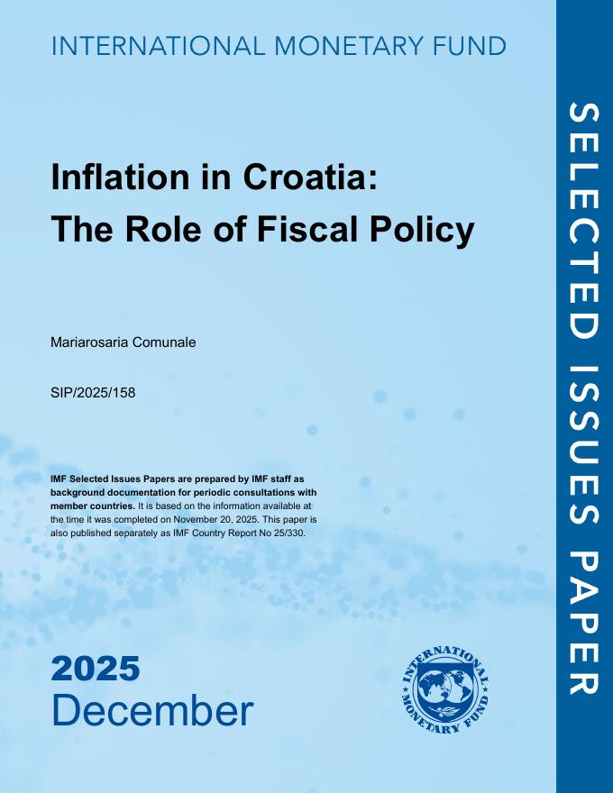 国际货币基金组织：克罗地亚的通货膨胀：财政政策的作用（英文版）