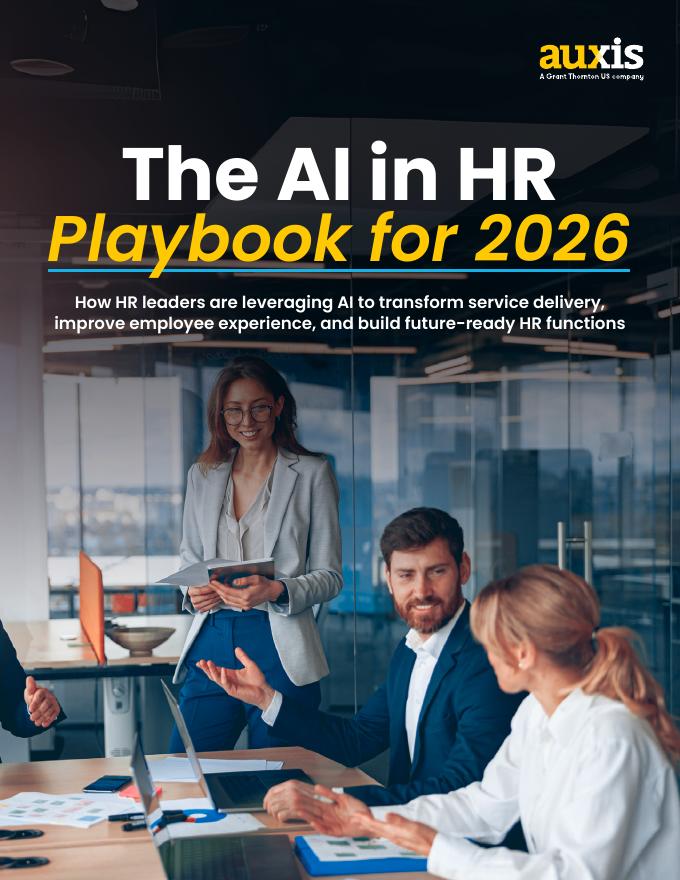 Auxis：2026年人力资源领域AI应用战略指南报告（英文版）