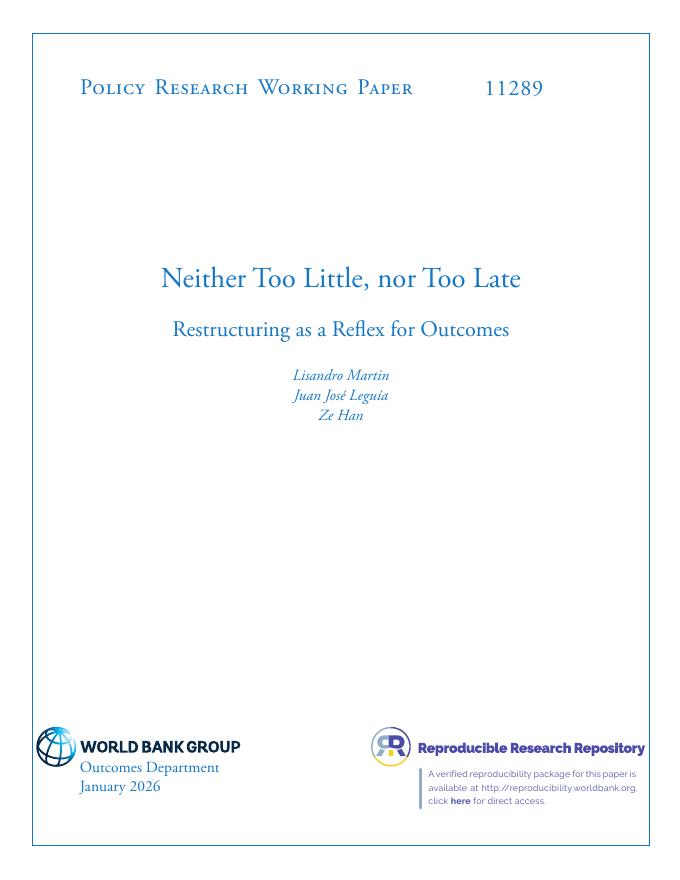 世界银行：不偏不倚：重组作为结果的反射（英文版）