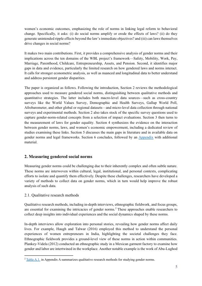 世界银行：“我想突破束缚”：法律和社会规范如何为女性打开机会之门（英文版）_第7页
