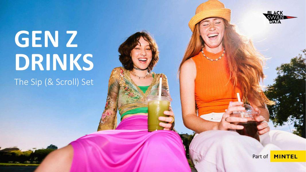 黑天鹅数据&英敏特：2025年Z世代饮品的未来研究报告：啜饮与刷屏（英文版）