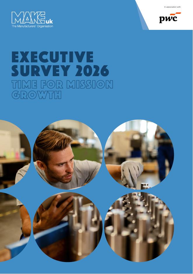 Make UK&普华永道：2026年英国制造业高管调查报告：迈向使命驱动型增长（英文版）