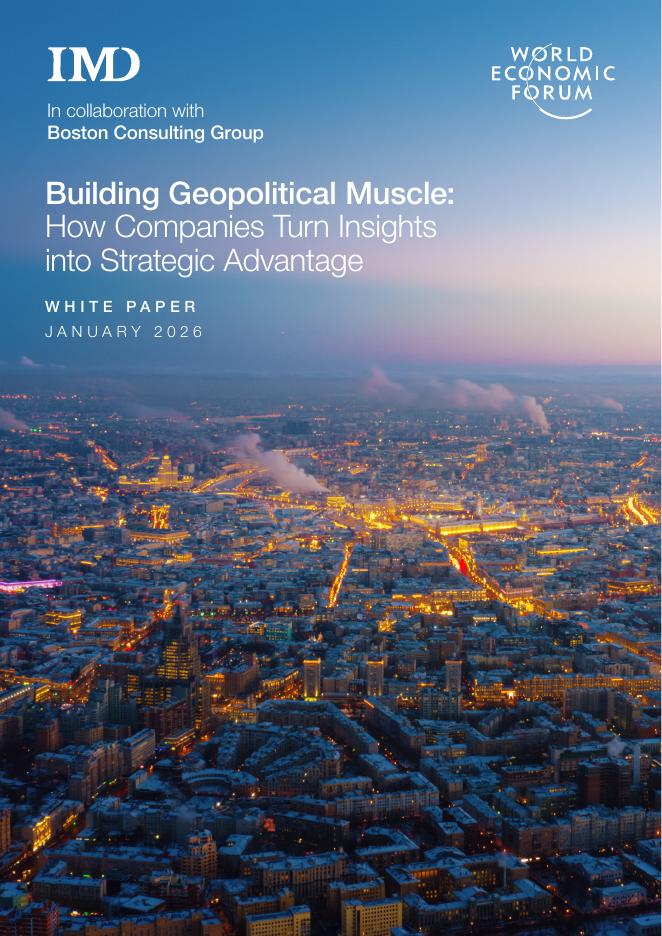 世界经济论坛&IMD：2026年构建地缘政治实力：企业如何化洞察为战略优势白皮书（英文版）