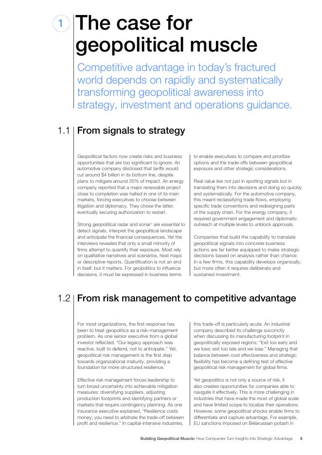 世界经济论坛&IMD：2026年构建地缘政治实力：企业如何化洞察为战略优势白皮书（英文版）_第8页