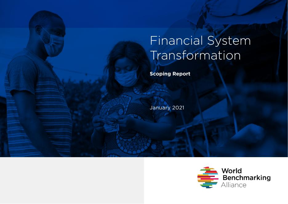 世界基准联盟（WBA）：2021年金融系统转型范围报告（英文版）