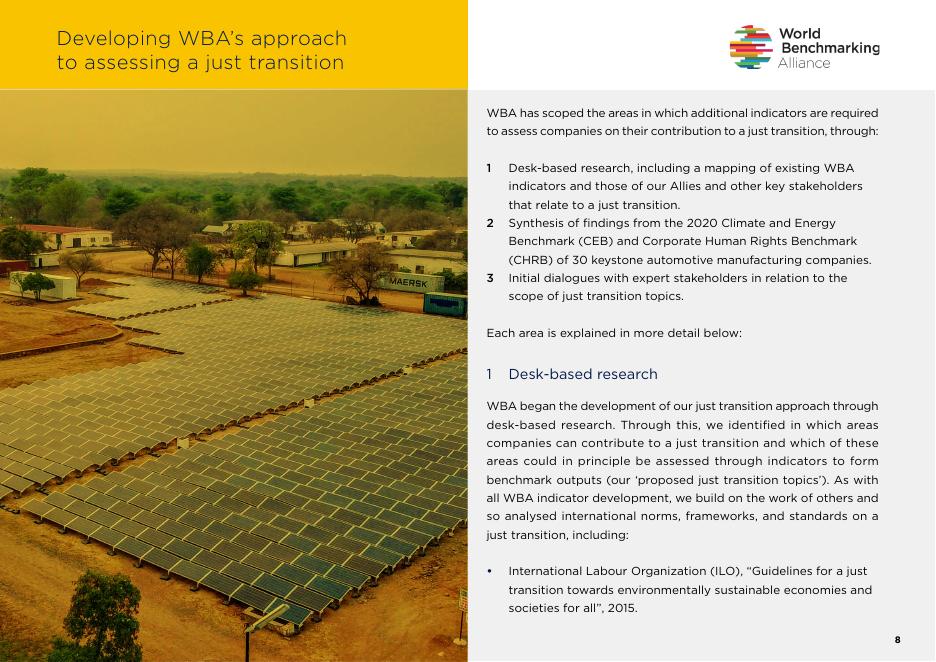 世界基准联盟（WBA）：2021年公正转型评估：我们对公正转型的评估方法报告（英文版）_第8页